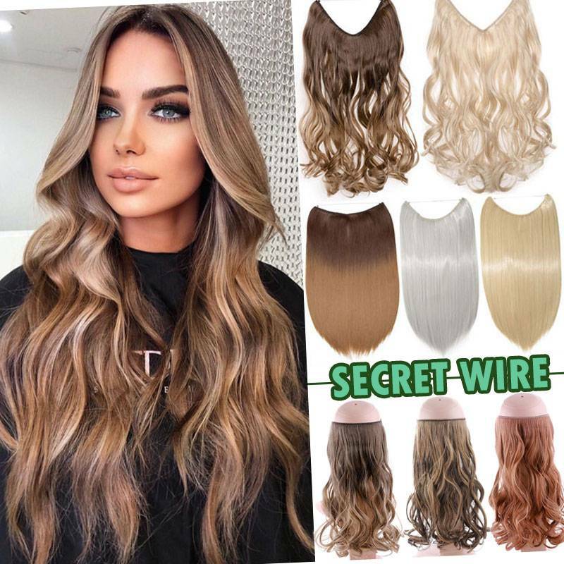 human hair band extensions